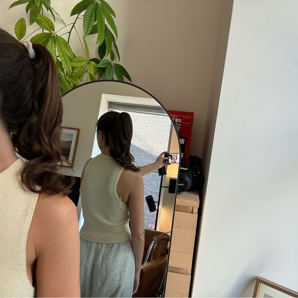 Simkhai boucle beige top, high neck - Picture 3 of 4